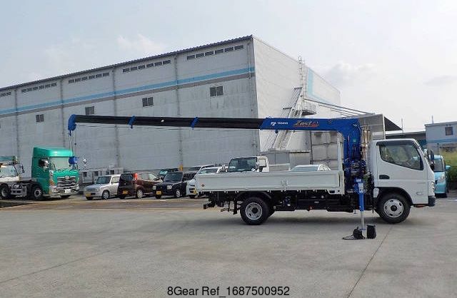 Used 2022 MITSUBISHI FUSO Canter CRANE TRUCK For Sale Used 2022 MITSUBISHI FUSO Canter CRANE TRUCK For Sale