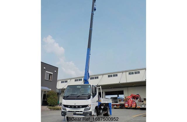 Used 2022 MITSUBISHI FUSO Canter CRANE TRUCK For Sale Used 2022 MITSUBISHI FUSO Canter CRANE TRUCK For Sale