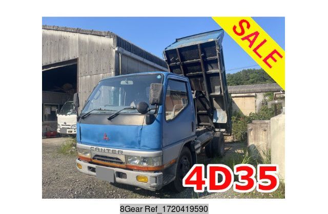 Used 1995 MITSUBISHI FUSO Canter DUMP TRUCK For Sale Ref_1720419590 | 8Gear
