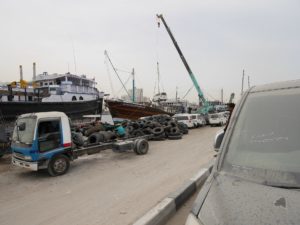 Dubai Trade port yard